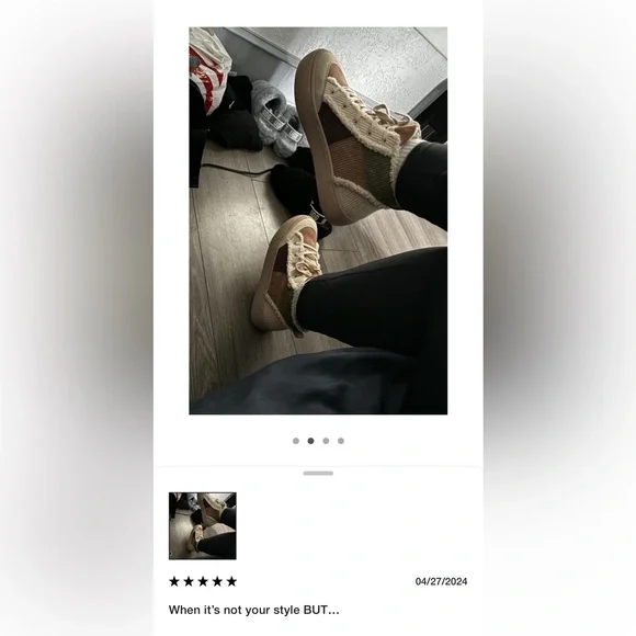 Rocket Dog Flair Corduroy Patchwork Platform Sneakers - Picture 7 of 8